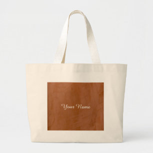 Stevige Tangerine Grote Tote Bag