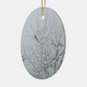 Stevige vogels steken het uit Ornament (Links)