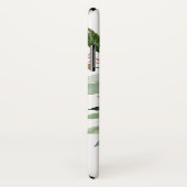 Stevige Waterverf Floral met Monogram Case-Mate iPhone Case (Achterkant / rechts)