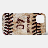Stevige Xtreme  Aangepaste Baseball iPhone-tas Case-Mate iPhone Case (Achterkant (horizontaal))