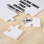 Stevioside 250 tot 300 maal zoeter dan sucrose legpuzzel (Zijkant)