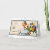 stewardess en piloot Kaarten (Voorkant)