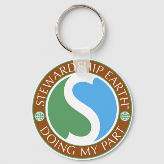 Stewardship Earth Key chain Sleutelhanger (Voorkant)