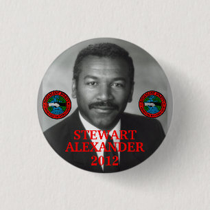 Stewart Alexander 2012 Ronde Button 3,2 Cm