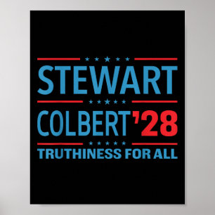 Stewart & Colbert 2028 Waarheid voor iedereen, Poster