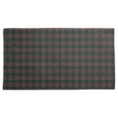 Stewart Black Modern Original Scottish Tartan Kussensloop (Voorkant-Rechts)