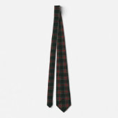 Stewart Black Modern Original Scottish Tartan Stropdas (Achterkant)