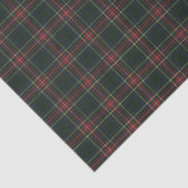 Stewart Black Modern Original Scottish Tartan Tissuepapier (Detail)
