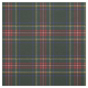 Stewart Black Modern Original Tartan Stof