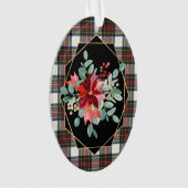 Stewart Blue Dress Ornament (voorkant)