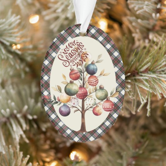 Stewart Blue Dress Scottish Tartan Christmas (Arbre)