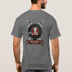 Stewart Clan Badge Adult T-Shirt