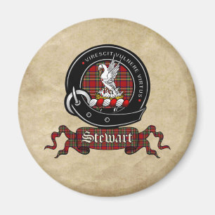 Stewart Clan Badge Magnet Magneet