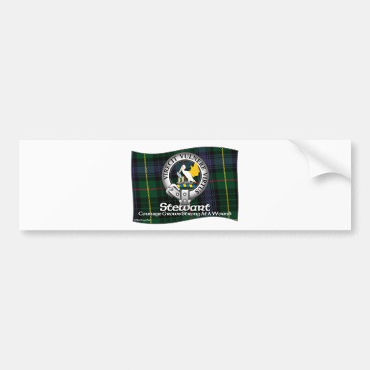 Stewart Clan Bumpersticker (Voorkant)