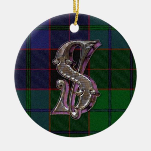 Stewart Clan ornement Monogramme (Devant)