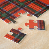 Stewart clan Pset Scottish tartan Legpuzzel (Zijkant)