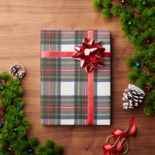 Stewart Dress Modern Scottish Tartan Cadeaupapier