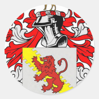 Stewart (Engels) Wapen Ronde Sticker