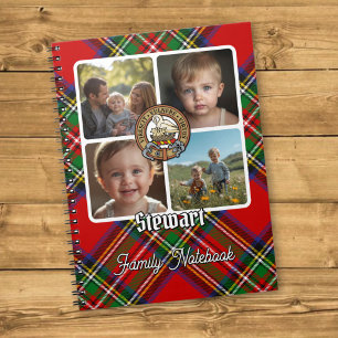 Stewart Familiefotocollage Notitieboek