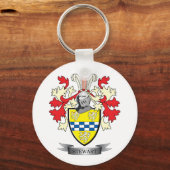 Stewart Family Crest Coat. Sleutelhanger (Voorkant)