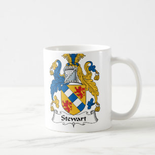 Stewart Family Crest Koffiemok