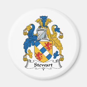 Stewart Family Crest Magneet