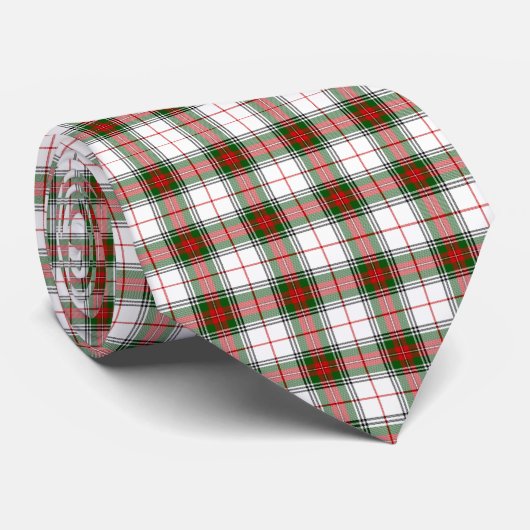 Stewart Festive King George Tartan Stropdas (Opgerold)