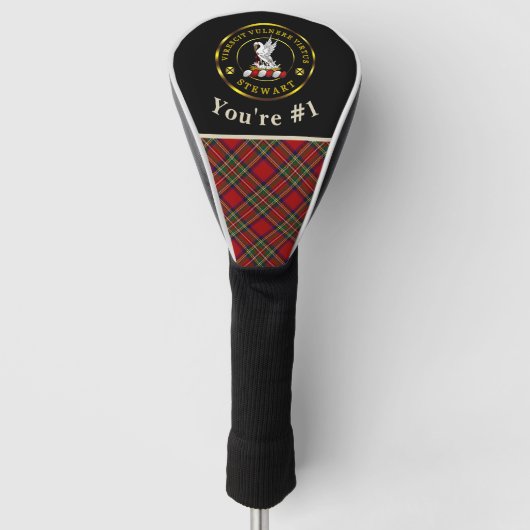 Stewart Golf Head Hoesje Golfheadcover (Voorkant)