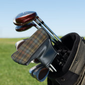 Stewart Hunting Weathered Tartan Pset Pattern Golfheadcover (Insitu)