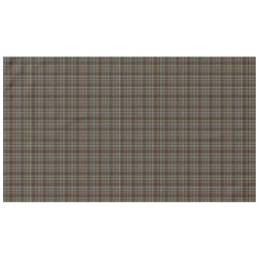 Stewart Hunting Weathered Tartan Pset Pattern Tafelkleed (Voorkant (Horizontaal))
