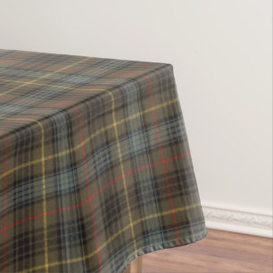 Stewart Hunting Weathered Tartan Pset Pattern Tafelkleed