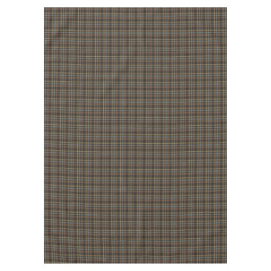 Stewart Hunting Weathered Tartan Pset Pattern Tafelkleed (Voorkant)