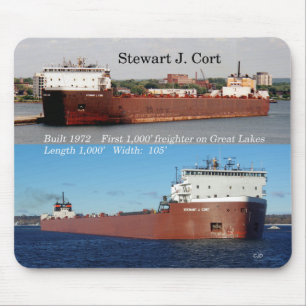 Stewart J. Cort 2 afbeelding mousepad Muismat