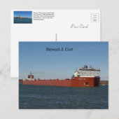 Stewart J. Creditcard Briefkaart (Voorkant / Achterkant)