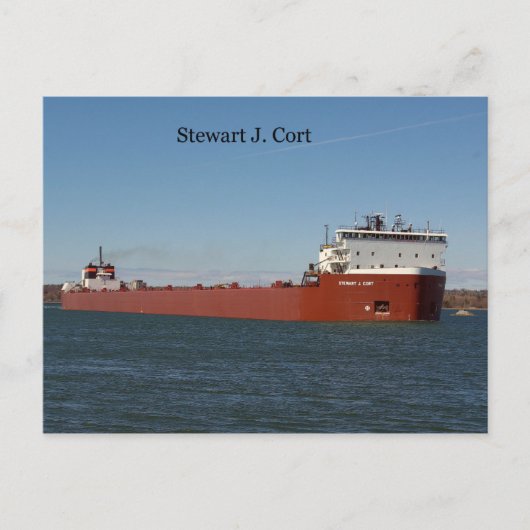 Stewart J. Creditcard Briefkaart (Voorkant)