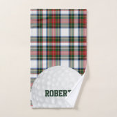 Stewart Robe Tartan Plaid Golf Serviette (Serviette à main)