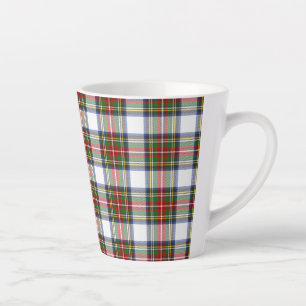 Stewart Royal Dress Pset Scottish Pattern Coffee Latte Mok
