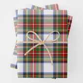 Stewart Royal Dress Pset Scottish Pattern Ident Inpakpapier Vel (In situ)