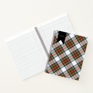 Stewart Royal Dress Pset Scottish Pattern Notitieboek