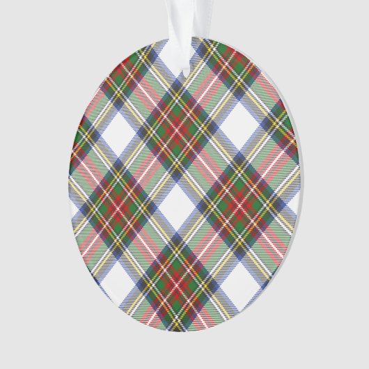 Stewart Royal Dress Pset Scottish Pattern Ornament (voorkant)