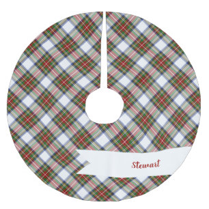Stewart Royal Dress Tartan Vakantie Schotse Ruit Kerstboom Rok