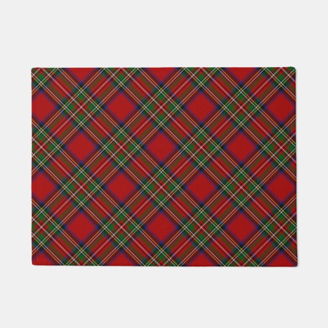 Stewart Royal Tartan Deurmat (Voorkant)