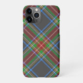 Stewart Stuart Black Clan Tartan iPhone Hoesje (Achterkant)