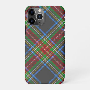 Stewart Stuart Black Clan Tartan iPhone 11Pro Hoesje
