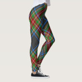 Stewart Stuart Black Clan Tartan Leggings (Rechts)