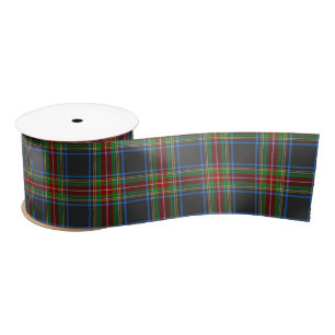 Stewart Stuart Black Clan Tartan Lint