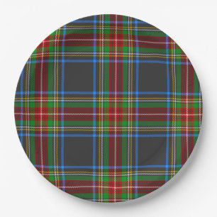 Stewart Stuart Black Clan Tartan Papieren Bordje