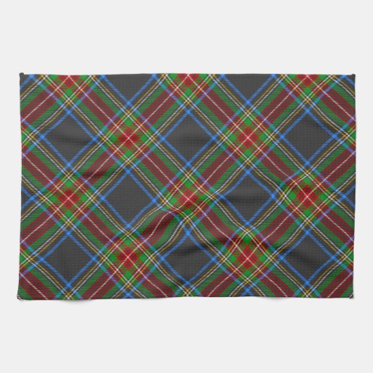 Stewart Stuart Black Clan Tartan Theedoek (Horizontaal)