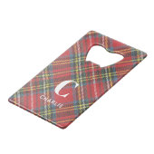 Stewart Tartan Plaid Print (Devant Angle)