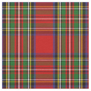 Stewart Tartan Print Stof